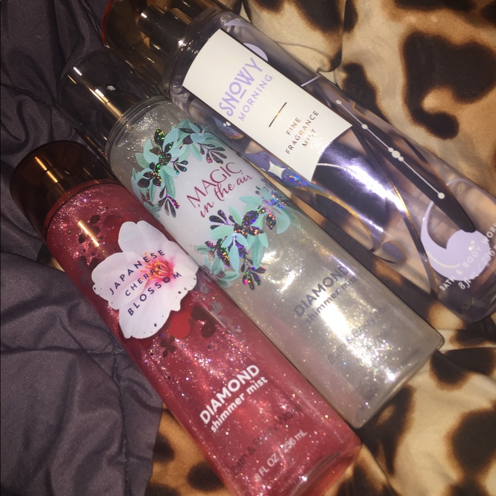 3 bath and body works perfumes